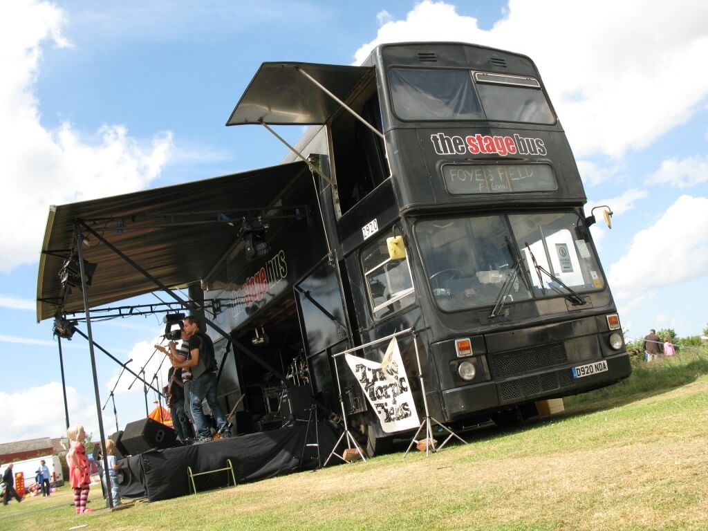 The stage bus